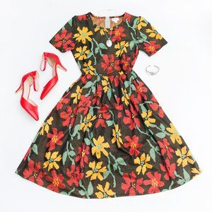 Floral Dress with Pockets
